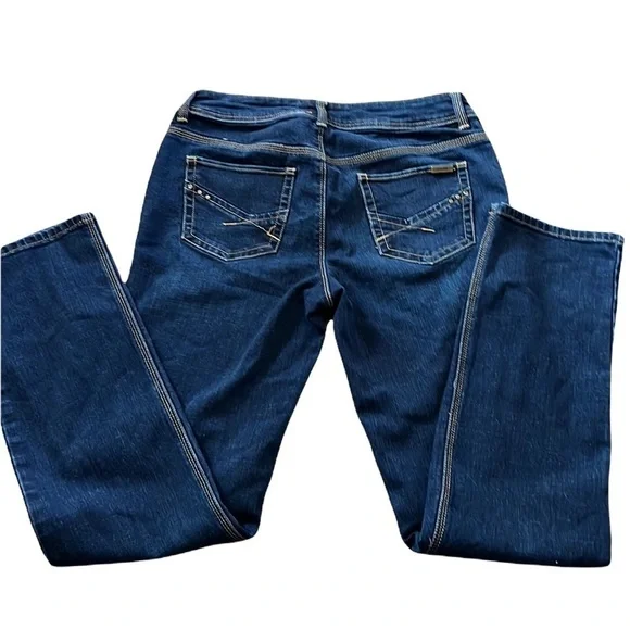 CHICOS STRAIGHT LEG SO SLIMMING JEANS size 0/6 - Picture 3 of 10